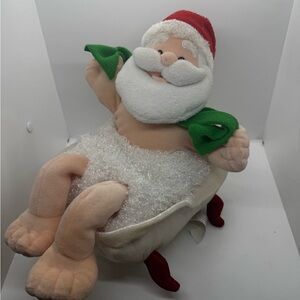 Santa Claus Splish Splash singing plush - please note no lights and no movement.